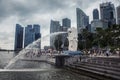 Merlion in Singapore Royalty Free Stock Photo