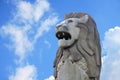 Merlion Statue Landmark, Singapore Royalty Free Stock Photo