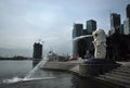 Merlion Statue in Singapore