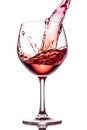 wine liquid party red alcohol gradient background closeup drink glass liqueur. Generative AI.
