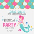 Mermaid birthday party