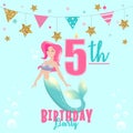 Mermaid birthday party