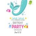 Mermaid birthday party