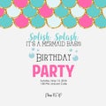 Mermaid birthday party