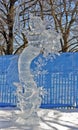 Mermaid Ice Sculpture, Ottawa, Canada