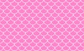 Mermaid pattern, fish scale pattern art line on pink background, mermaid tail pattern line art for decoration Royalty Free Stock Photo