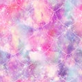 Mermaid Scale Galaxy Fantasy Print