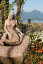 Mermaid statue, Stresa, Lago Maggiore Royalty Free Stock Photo