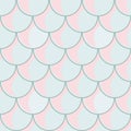 Mermaid vector seamless pattern