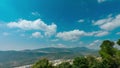 Meron mountain Israel time lapse
