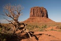 Merrick Butte in Monument Valley Royalty Free Stock Photo