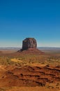 Merrick Butte, rock formation, in Monument Valley, Arizona