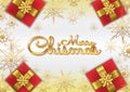 merry chrismas art vector Royalty Free Stock Photo