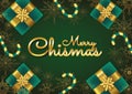 merry chrismas art vector Royalty Free Stock Photo