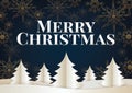 merry chrismas art vector Royalty Free Stock Photo