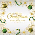 merry chrismas art vector Royalty Free Stock Photo