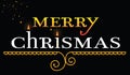 Merry chrismas card Royalty Free Stock Photo