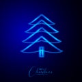 Merry Christmas awesome design for a banner. vector free