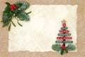 Merry Christmas Background Border