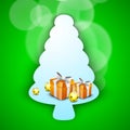 Merry Christmas background. EPS 10. Royalty Free Stock Photo