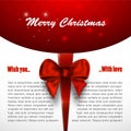 Merry christmas background invitation, xmas card Royalty Free Stock Photo