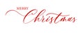 Merry Christmas background with typography, lettering. Greeting card. banner and poster. Royalty Free Stock Photo