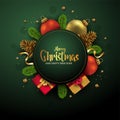 2023 merry Christmas Background for your Flyers and Greetings Card or new year themed party invitations