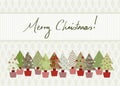 Merry Christmas Card Royalty Free Stock Photo