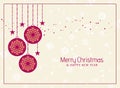 Merry Christmas celebration elegant background