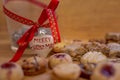 Merry Christmas cookies Royalty Free Stock Photo
