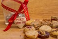 Merry Christmas cookies Royalty Free Stock Photo