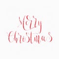 Merry Christmas Decoration Lettering Tipography Lets Get Crazy Modern Font Royalty Free Stock Photo