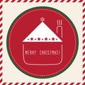 Merry Christmas greeting card1 Royalty Free Stock Photo
