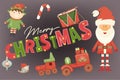 Merry Christmas Greeting Card