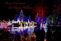 Merry Christmas and Happy Holidays in 2020 and going into 2021 showcasing Festival of Lights in Vancouver BC