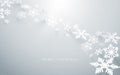 Merry Christmas and Happy new year. Abstract snowflakes in white background Royalty Free Stock Photo