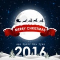 Merry Christmas and happy new year background Royalty Free Stock Photo