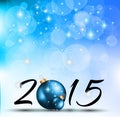 2015 Merry Christmas and happy new year background Royalty Free Stock Photo