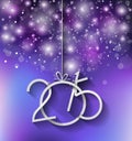 2015 Merry Christmas and happy new year background Royalty Free Stock Photo