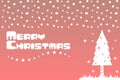 Merry Christmas and Happy new year wishes on abstract background, tree, lighting decorative pattern, graphic design illustration Royalty Free Stock Photo