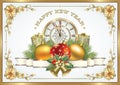 Merry Christmas and Happy New Year. Christmas decorations Royalty Free Stock Photo