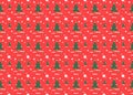 Merry christmas and happy new year elements seamless pattern vectors ep62