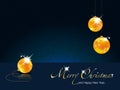Merry Christmas-Happy New Year illustration Royalty Free Stock Photo