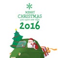 Merry Christmas and Happy New Year 2016