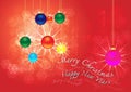 Merry christmas & happy new years background Royalty Free Stock Photo