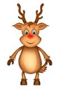 Merry Christmas happy christmas,santa with rendeer Royalty Free Stock Photo