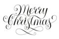 Merry Christmas Lettering