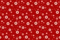 Christmas pattern seamless. Christmas wallpaper. Red Xmas