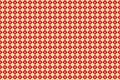 Merry Christmas pattern seamless. Red and gold background.