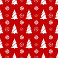 Merry Christmas pattern seamless